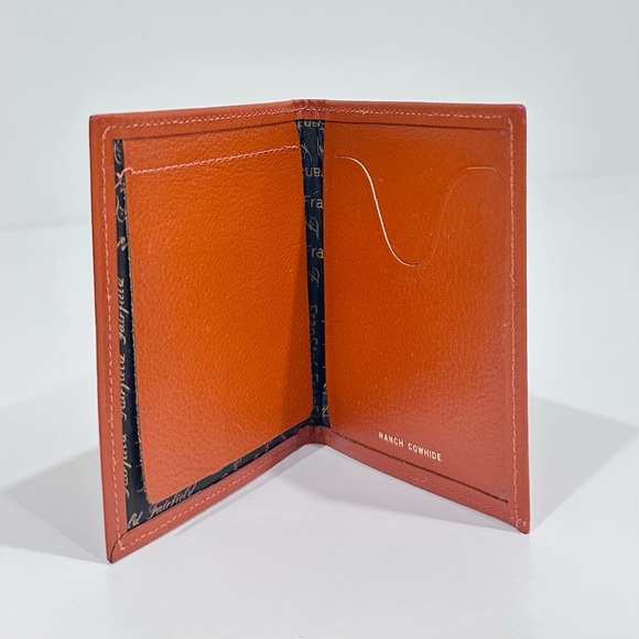 Mens Fran Stef Ranch Cowhide Card holder - Picture 5 of 7